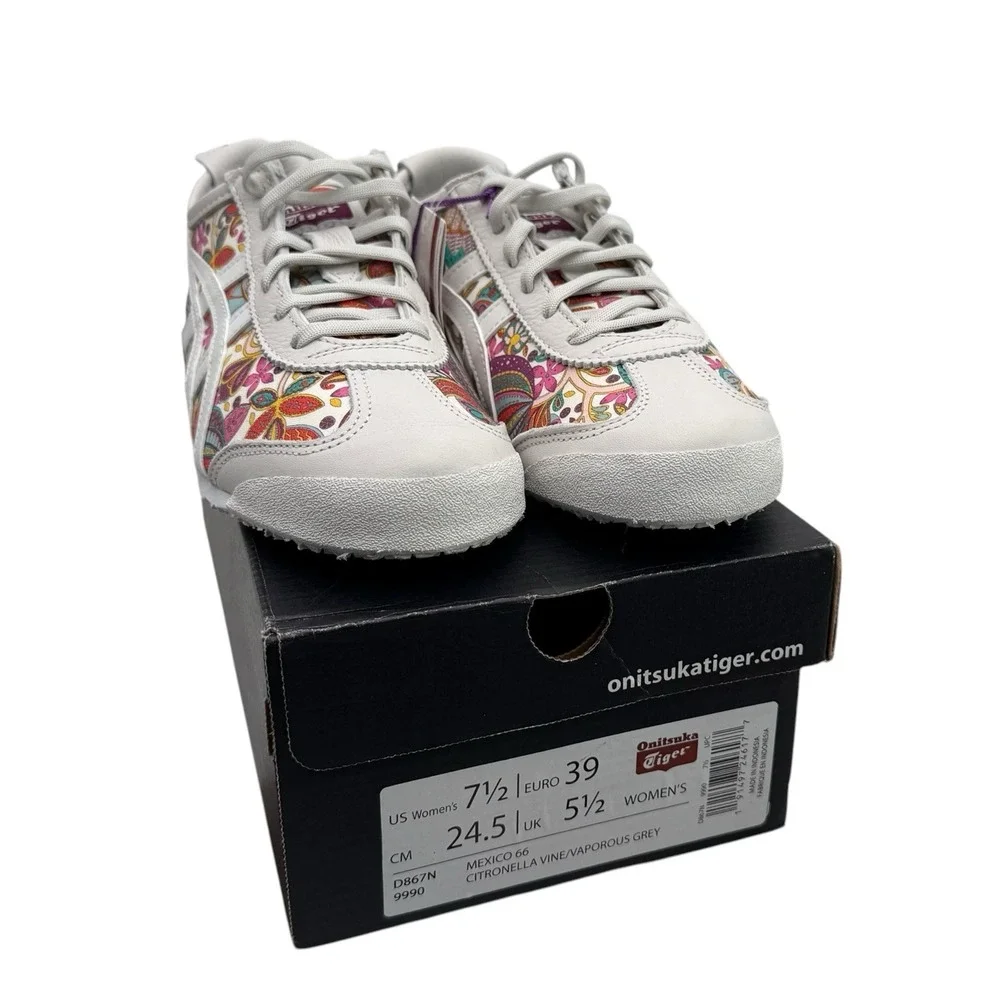 Onitsuka Tiger 2018 Liberty Fabrics Floral Women's 7.5  D867N-9990 RARE 2018 NIB